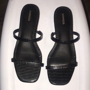 Double strap sandal